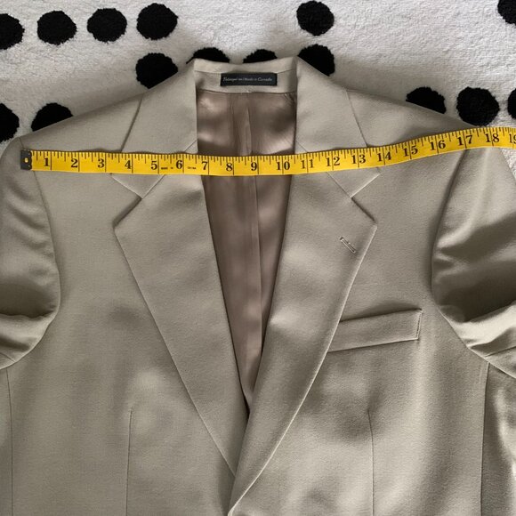 Vintage 90s Union Made Tradizioni Wool Two Button Blazer Sport Coat - Picture 12 of 15